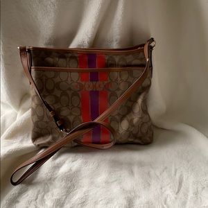 Coach leather crossbody